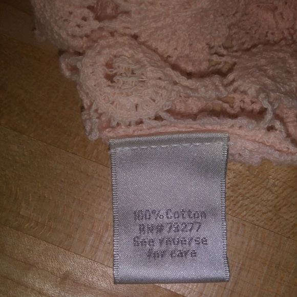 NWT Lauren Conrad knitted Lite Pink Shirt - Picture 8 of 8